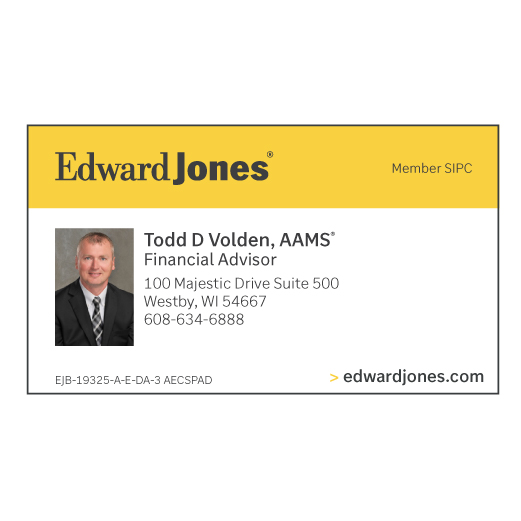 Todd Volden, Edward Jones Financial Advisor