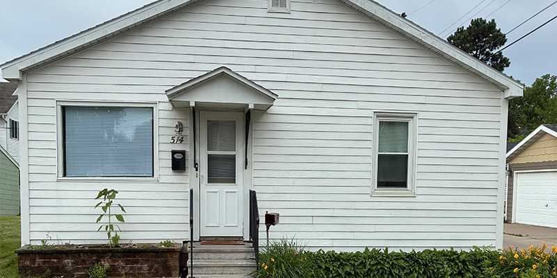 Single family home available for rent.