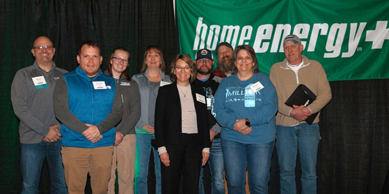 Couleecap staff at the home energy+ conference