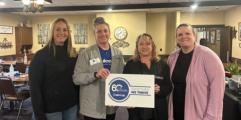 Couleecap staff celebrate 60th anniversary
